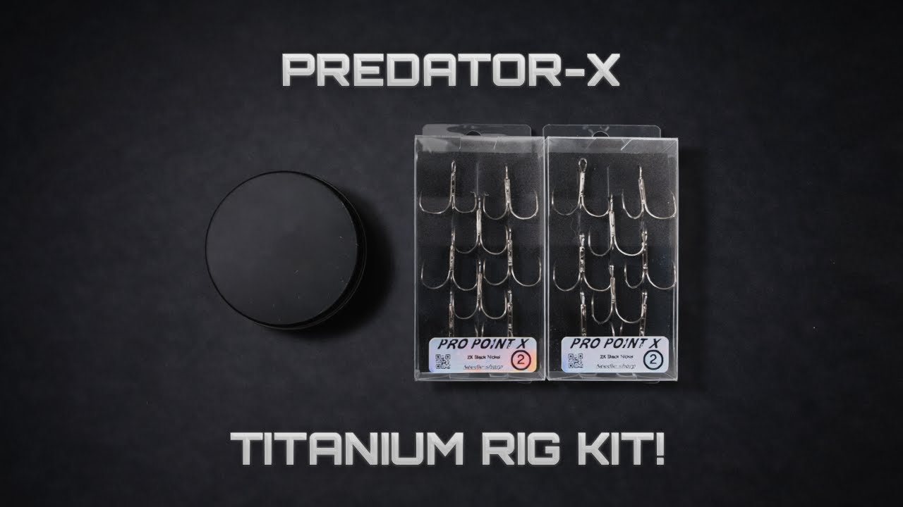 Predator Fish Rig Pike Fishing - Predator X Titanium Rig Kit! - YouTube