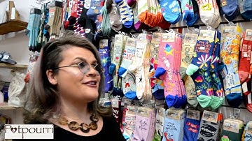 Demo by Kate - Blue Q Socks