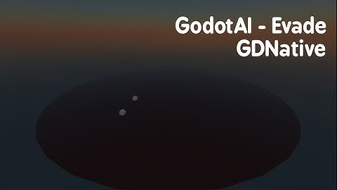 GodotAI GDNative c++ - Evade