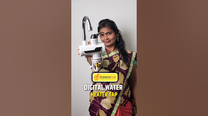 Instant Hot Water Anytime | Digital Water Heater Tap for Home & Kitchen. #waterheater