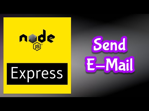 Send email with Nodemailer in Express