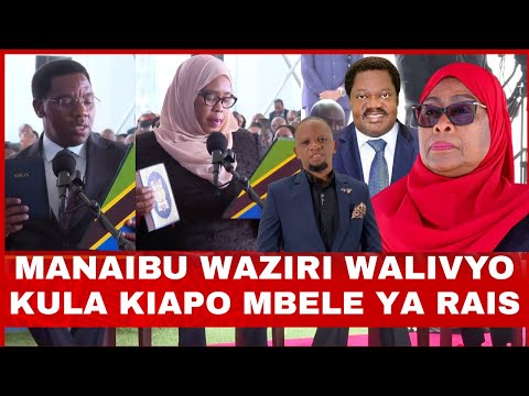 PAUL MAKONDA WANU MWANA FA MANAIBU WAZIRI WALIVYOKULA KIAPO MBELE YA RAIS SAMIA