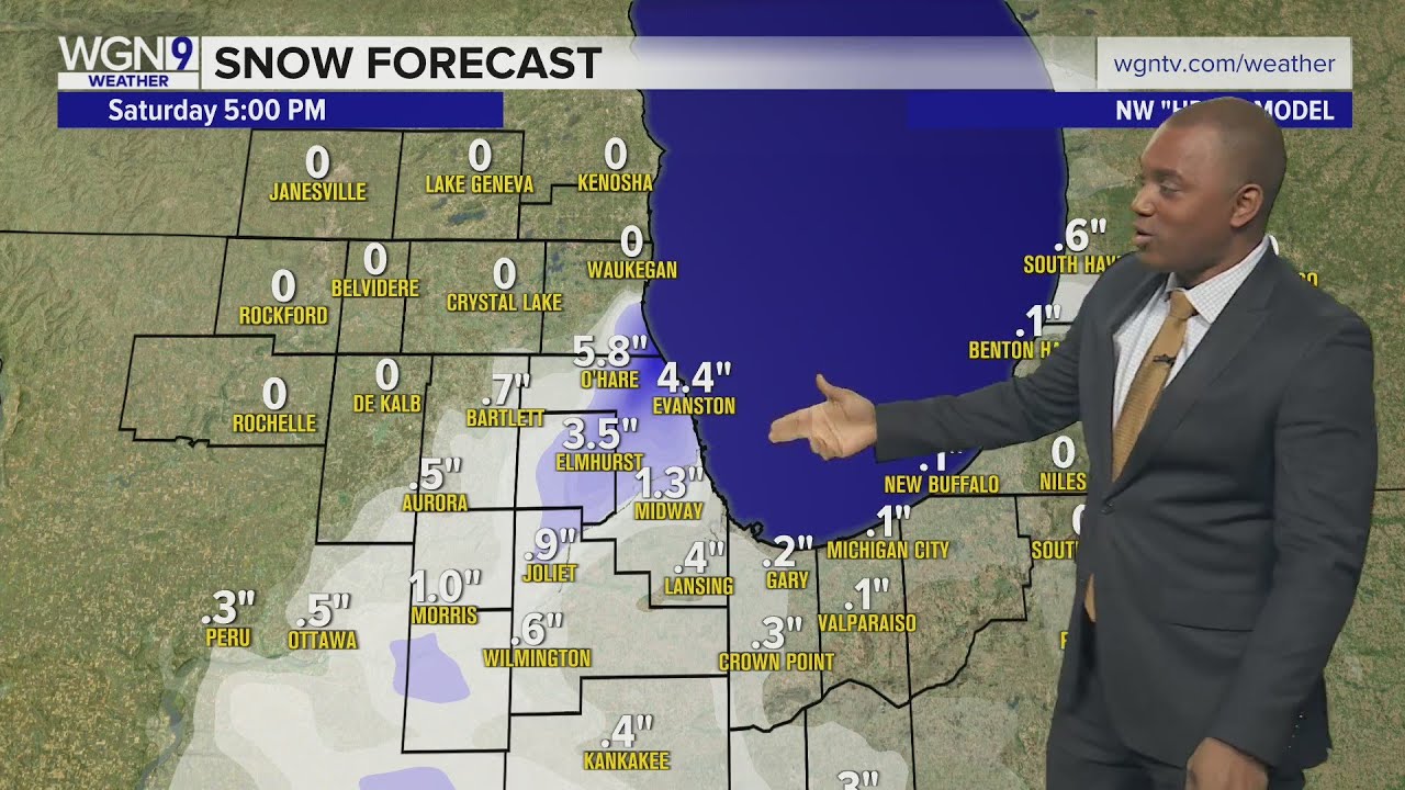 Winter Storm Warning Issued for Parts of Chicago Area Thursday ...