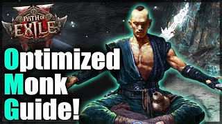 Optimized Monk Leveling Guide - Beginner Friendly - PoE 2