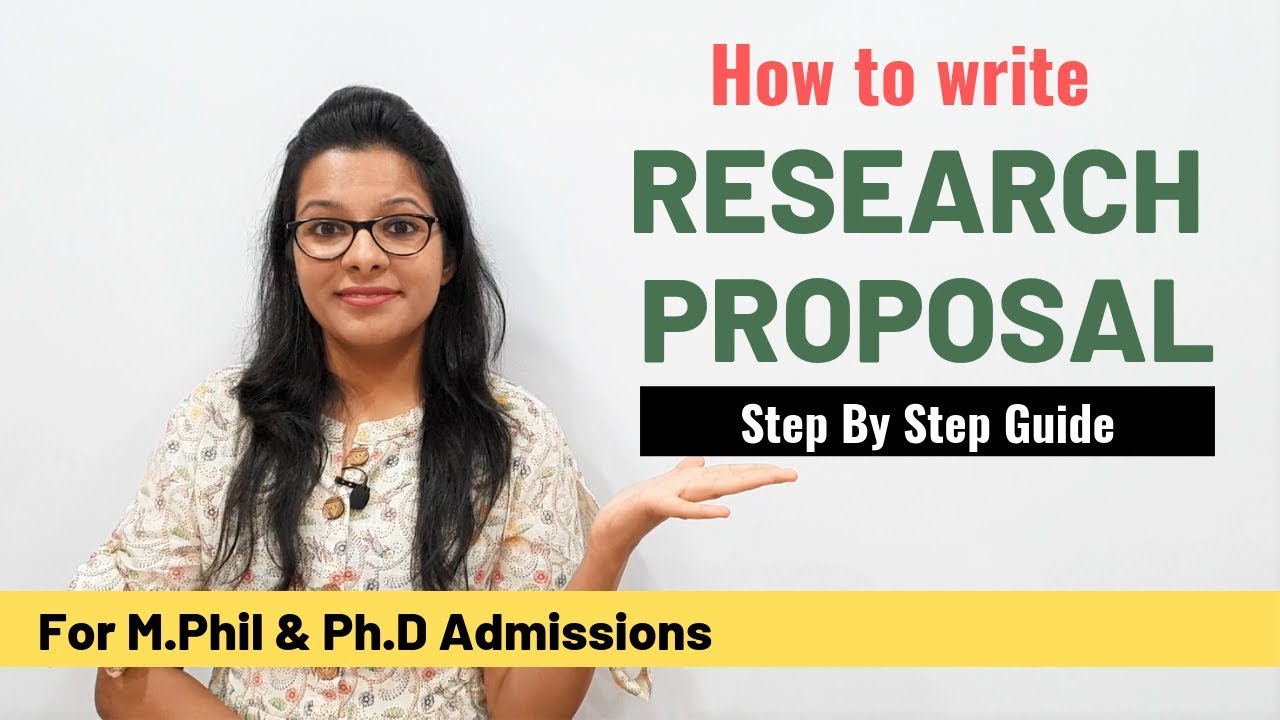 how to write research proposal for mphil