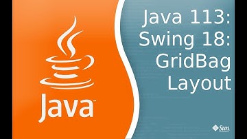 Урок по Java 113: Swing 18: GridBagLayout