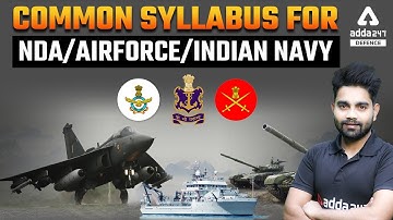 NDA/Airforce X & Y/Navy SSR/AA Syllabus 2022 | By Sameer Sir