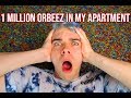 1 MILLION + Orbeez IN MY APARTMENT