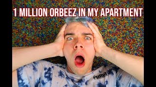 1 MILLION + Orbeez IN MY APARTMENT