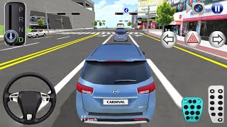 Kia carnival driving school map drive to parking #cargames #gameplay || 3d driving class  screenshot 5