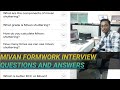 MIVAN FORMWORK INTERVIEW QUESTIONS & ANSWER ( 22 NOS) II MIVAN SHUTTERING II PART- 3