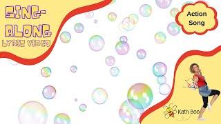 Blowing Bubbles [With Lyrics] | Bubble Songs | Action Songs for Kids | Calming Songs for Kids