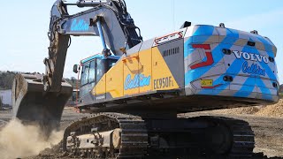 Volvo EC950F Excavator in Cab