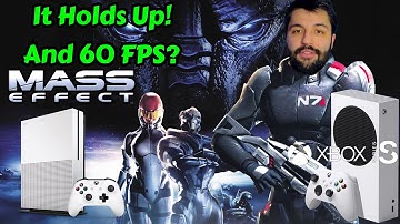 Mass Effect Xbox Series S VS Xbox One S Performance Graphics Analysis Comparison