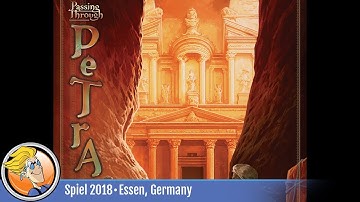 Passing Through Petra — game overview at SPIEL 