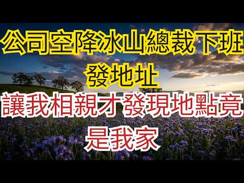 公司空降冰山總裁下班發地址讓我相親才發現地點竟是我家