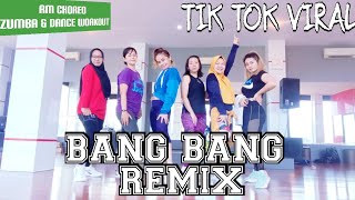 BANG BANG (REMIX) - TIK TOK VIRAL - BIG BANG | RULYA MASRAH CHOREOGRAPHY ZUMBA DANCE WORKOUT