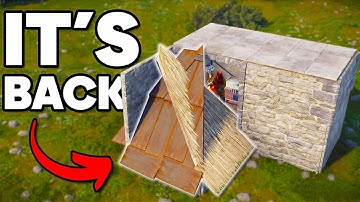 (NEW) Roof Bunker is BACK | Rust Solo/Duo Base Design 2024