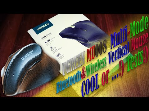 Ergonomic mouse UGREEN MU008 wireless (2.4 GHz+BT5.0). What, for VERTICAL Deja Vu in 2023!)