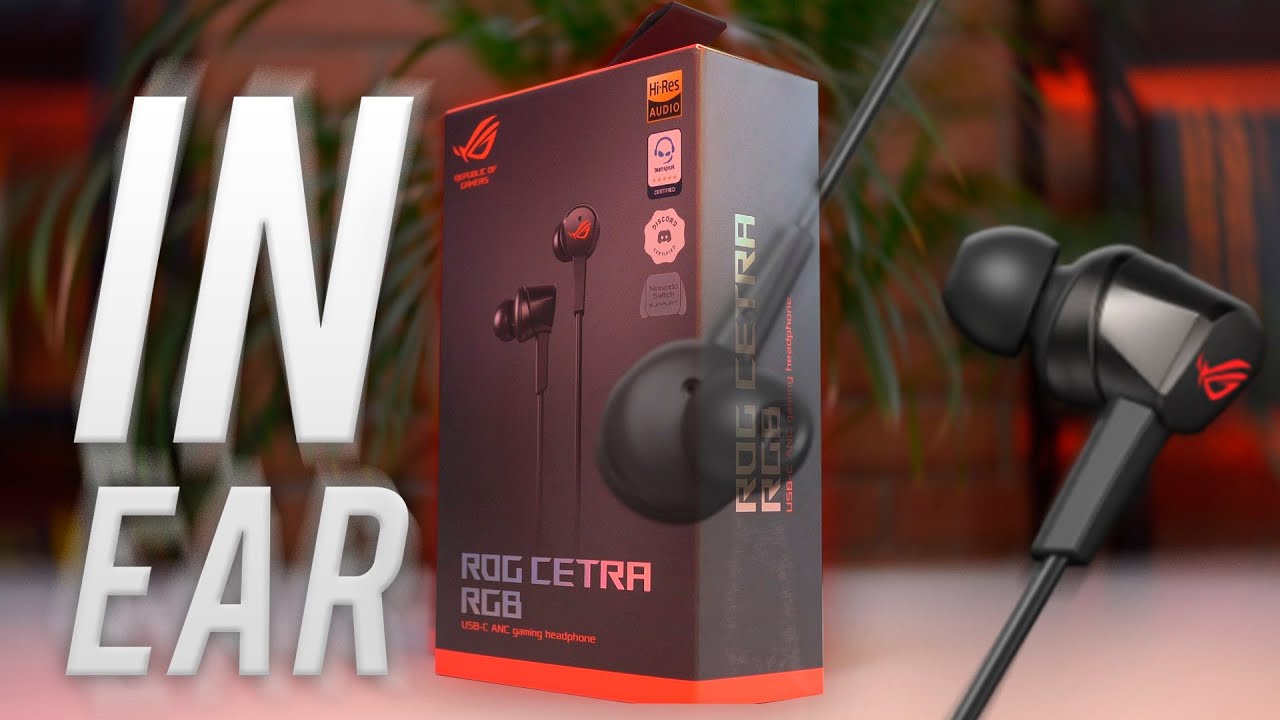 ⛔AURICULARES IN-EAR ¿SIRVEN PARA GAMING?🤔 ASUS ROG CETRA 