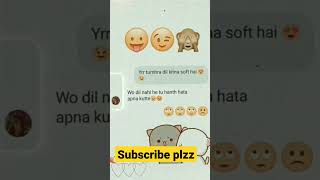 ll yar tumhara kitna soft hai 🥰😉ll #chat #whatsappchatting #love #youtubeshorts #radhalove #viral screenshot 5