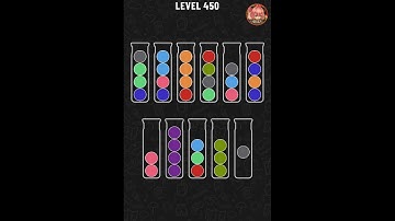 Ball sort Puzzle level 450
