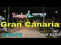 ✅GRAN CANARIA // YUMBO CENTER AT NIGHT UPDATE | MASPALOMAS NIGHTLIFE_NOT MANY PEOPLE 03 NOV 2020.