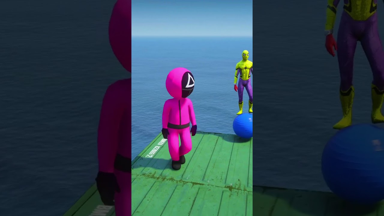 Ragdoll Chaos in GTA 5| Spider-Man Jumps/Fails ep.63