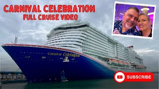 Carnival Celebration Eastern Caribbean Cruise Full Cruise