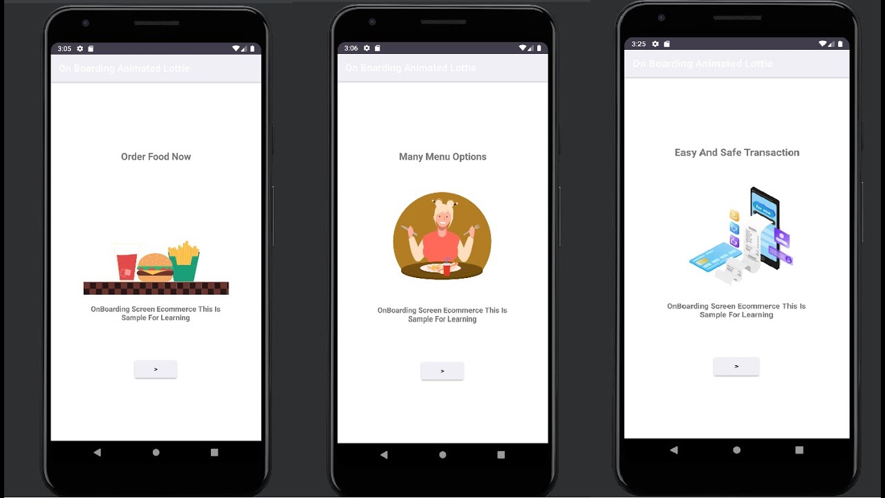 Lottie Animated Android Studio Java - YouTube