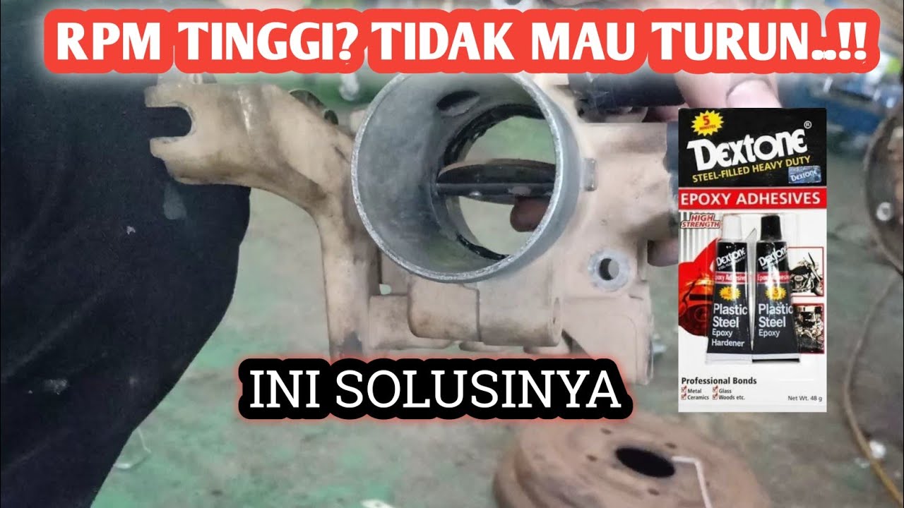 RPM TINGGI? TIDAK MAU TURUN..!! inisolusinya