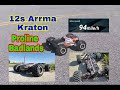 Arrma Kraton 12s 94mph on Proline Bandlands Mx43