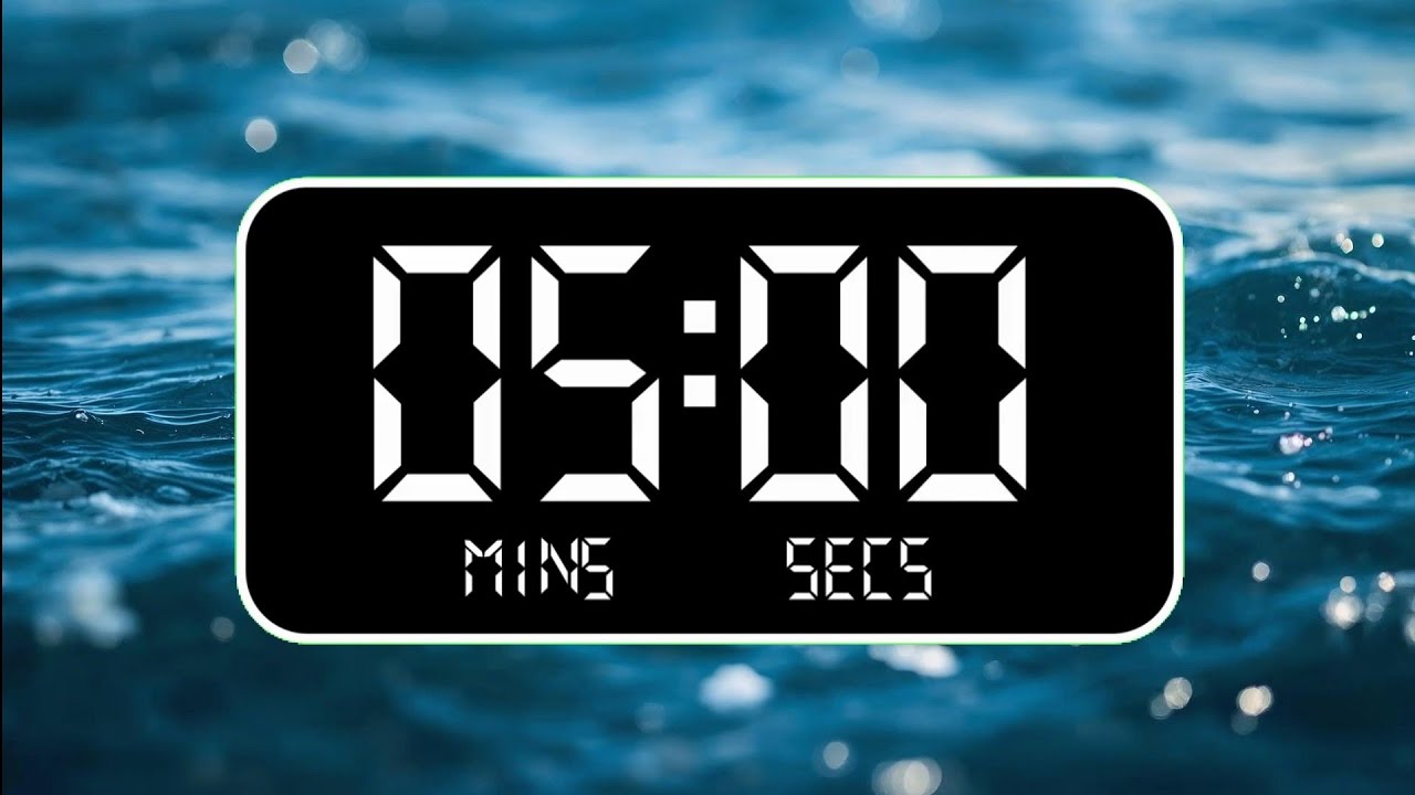 Quick 5 Minute Focus Break (With Ambient Sound) | 5 MINUTE TIMER - YouTube
