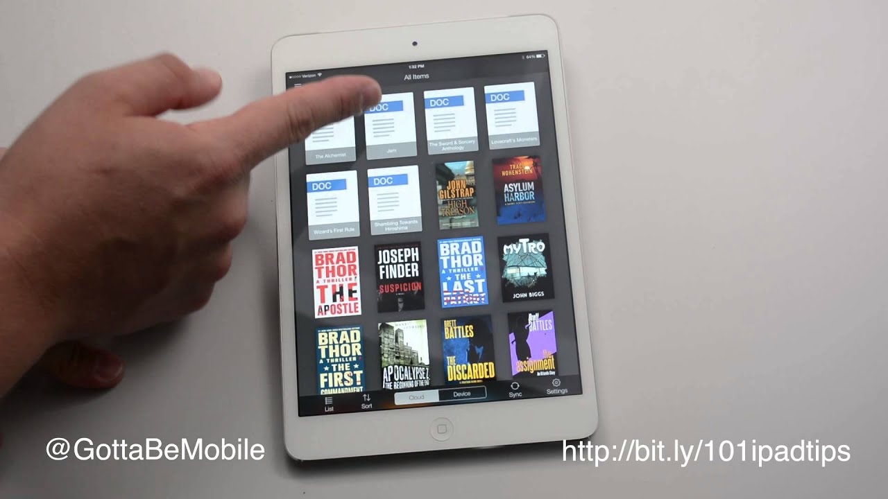 How to read Kindle Books on iPad - YouTube