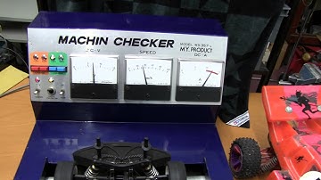Machin Checker.  Model Car Dyno. Rolling Road.