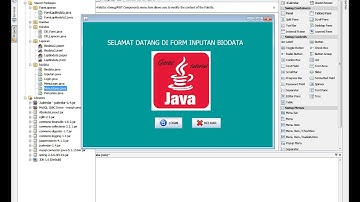 Tutorial Membuat Aplikasi Biodata Menggunakan Java Netbeans - Part 1