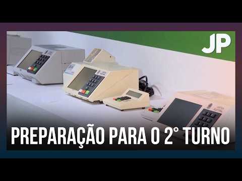 Electronic voting machines begin preparations for the second round of elections in Minas Gerais