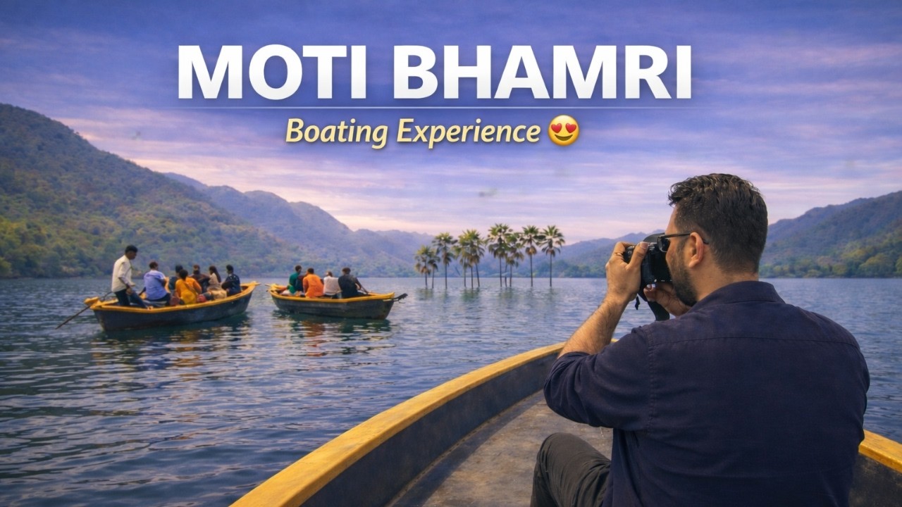 Moti Bhamari  Village Near Narmada | Nature & Boating Vlog 🚣‍♂️