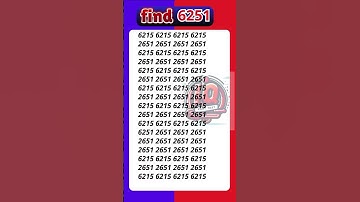 IQ Test 6251 #s #short #maths #mathstricks #puzzle #mathpuzzle #iqtest #iqtestonline #iqpuzzle