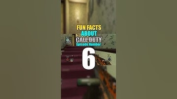 Fun Facts about COD #6 "Original COD Points" #Shorts