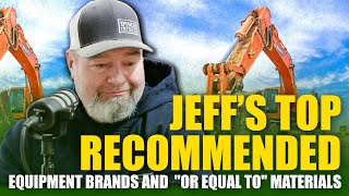 Jeff's Top Recommended Equipment Brands and 'Or Equal To' Materials by ProfitDig 85 views 3 months ago 9 minutes, 29 seconds