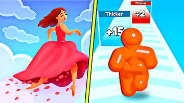 Hover Skirt vs Tall Man Run - Gameplay Walkthrough All level