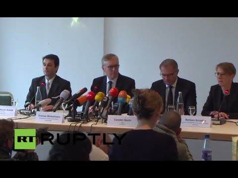 LIVE: Lufthansa CEO holds press conference on Germanwings A320 crash