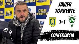 Conferencia | Javier Torrente tras empate entre U. de Concepción y Santiago Wanderers