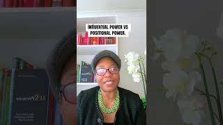 Influential Power Vs Positional Power