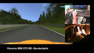 GTR Evolution - Nordschleife onboard Porsche 996 GT3 RS - Multi view