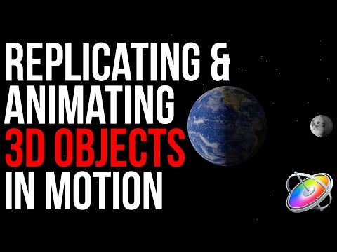 Replicating & Animating 3D Objects in Motion