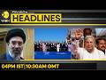 Anti-Israel Banner Installed In Iran | EU Foreign Ministers Meet In Cyprus | WION Headlines