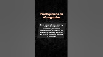 Resolvamos un ejercicio con arreglos #programación #informática