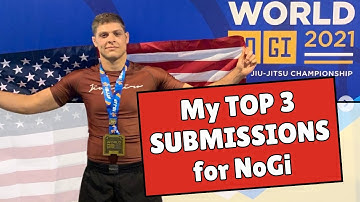 Top 3 No Gi BJJ Submissions for Beginners
